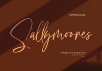 Sallymoores Font - Featured Image
