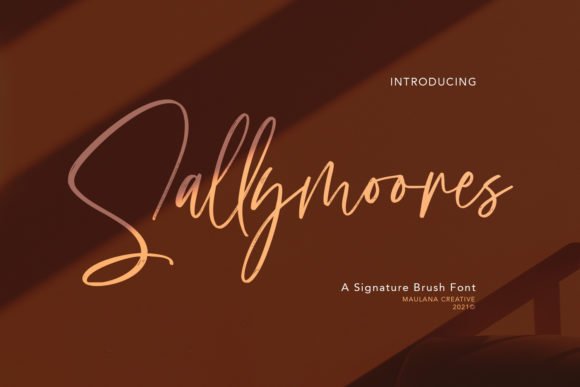 Sallymoores Font - Featured Image