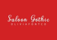 Saloon Gothic Font - Featured Image