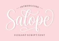 Salope Font - Featured Image