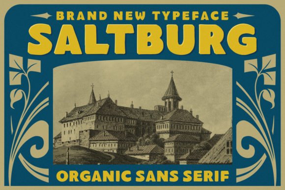 Saltburg Font - Featured Image
