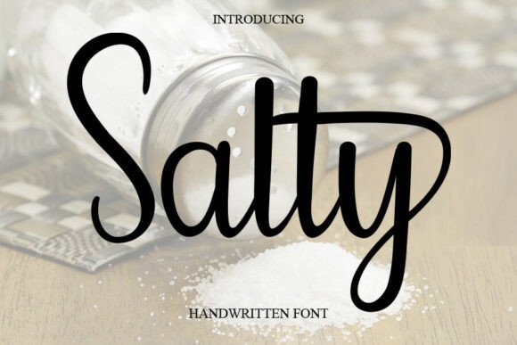 Salty Font - Featured Image
