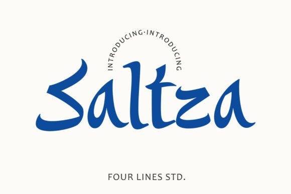 Saltza Font - Featured Image