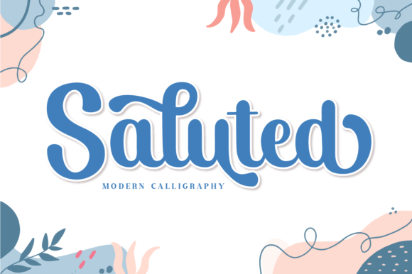 Saluted Font - Featured Image
