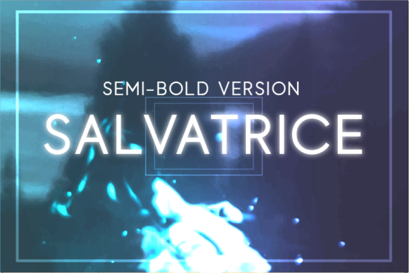 Salvatrice Semi-Bold Font - Featured Image
