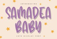 Samadea Baby Font - Featured Image