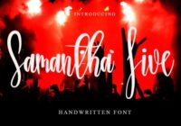 Samantha Live Font - Featured Image