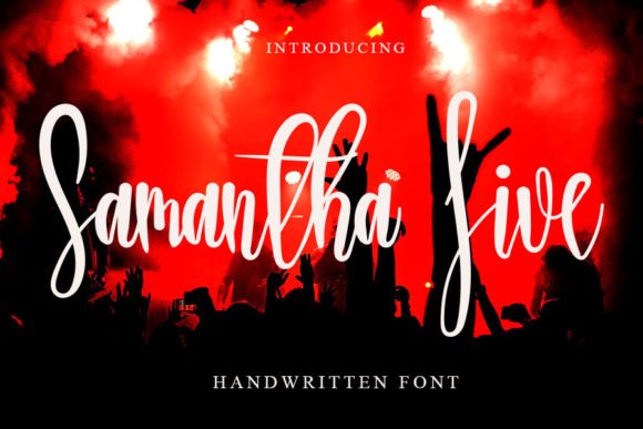 Samantha Live Font - Featured Image