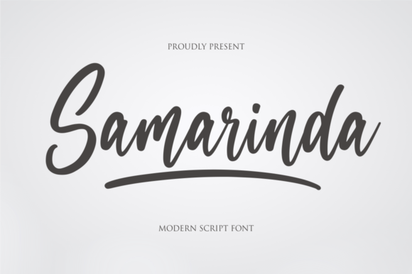 Samarinda Font - Featured Image