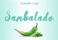 Sambalado Script Font - Featured Image