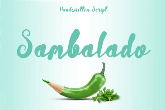Sambalado Script Font - Featured Image