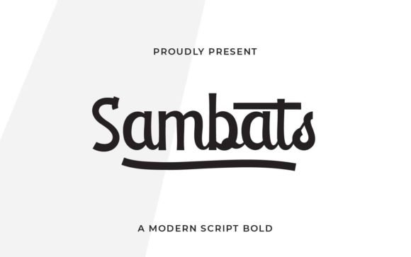 Sambats Font - Featured Image