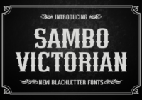 Sambo Victorian Font - Featured Image