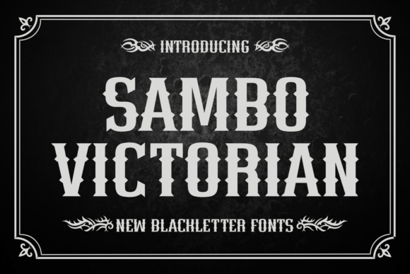 Sambo Victorian Font - Featured Image