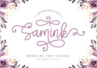 Samink Font - Featured Image
