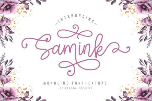 Samink Font - Featured Image