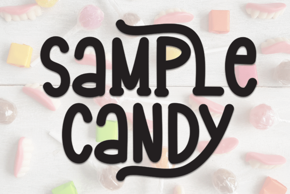 Sample Candy Font - Featured Image
