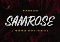 Samrose Font - Featured Image