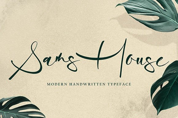 Sams House Font - Featured Image