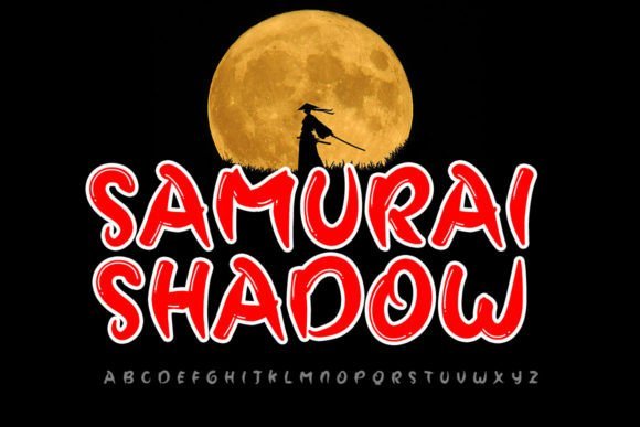 Samurai Shadow Font - Featured Image