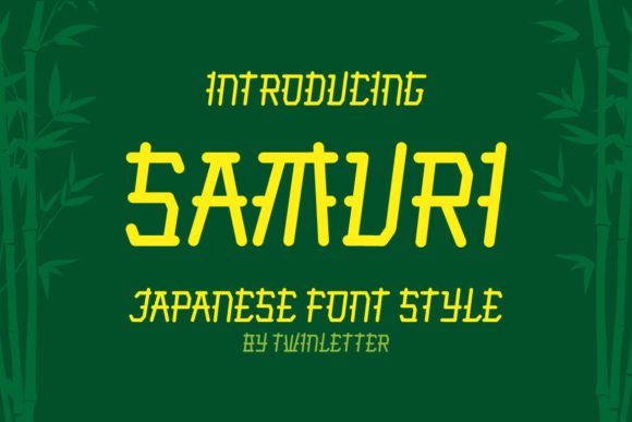 Samuri Faux Japanese Font - Featured Image