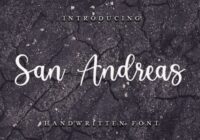 San Andreas Font - Featured Image