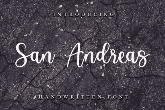 San Andreas Font - Featured Image