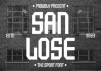 San Lose Font - Featured Image