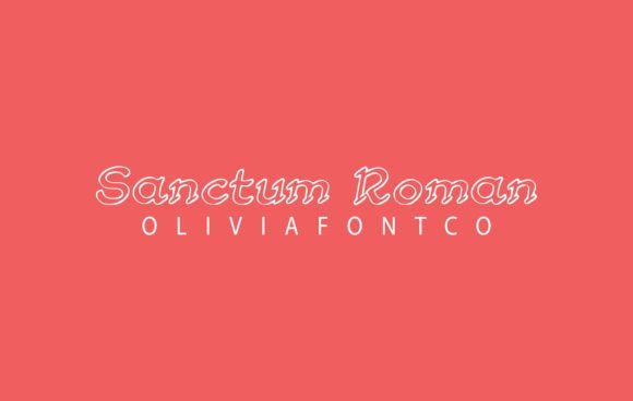 Sanctum Roman Font - Featured Image