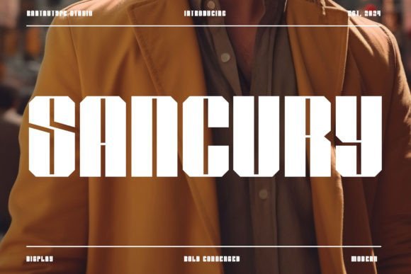 Sancury Font - Featured Image
