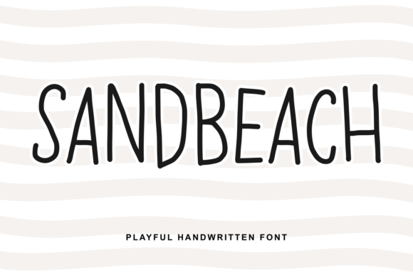 Sandbeach Font - Featured Image