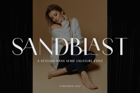 Sandblast Font - Featured Image
