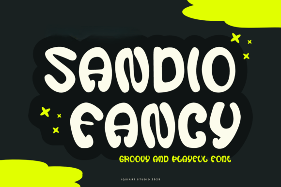 Sandio Fancy Font - Featured Image
