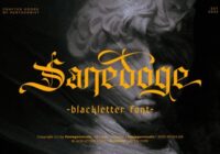 Sandoge Font - Featured Image