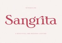 Sangrita Font - Featured Image