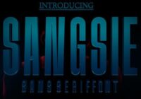 Sangsie Font - Featured Image