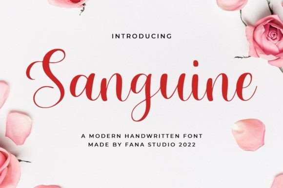 Sanguine Font - Featured Image