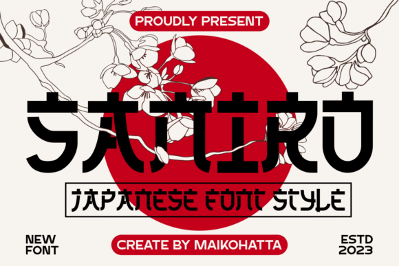 Saniro Font - Featured Image