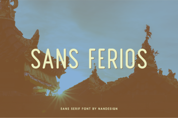 Sans Ferios Font - Featured Image