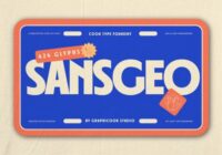 Sansgeo Font - Featured Image