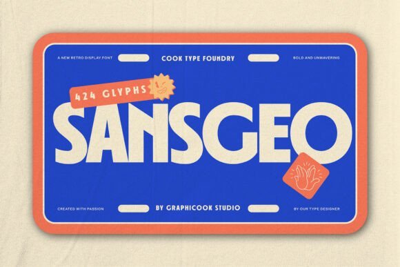 Sansgeo Font - Featured Image