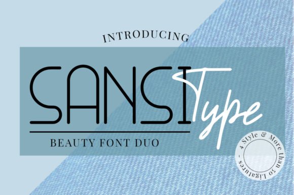 Sansi Type Duo Font - Featured Image