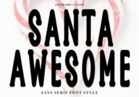 Santa Awesome Font - Featured Image
