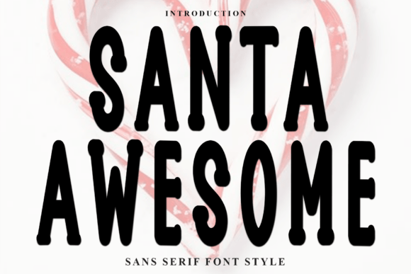 Santa Awesome Font - Featured Image