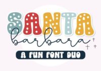 Santa Barbara Font - Featured Image