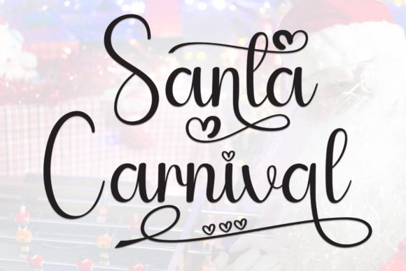 Santa Carnival Font - Featured Image