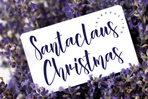 Santa Claus Christmas Font - Featured Image