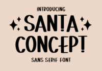 Santa Concept Font - Featured Image