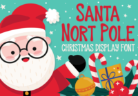Santa Nort Pole Font - Featured Image