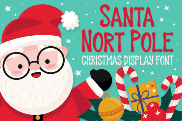 Santa Nort Pole Font - Featured Image